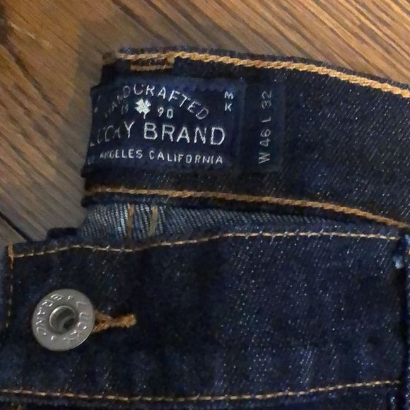 LUCKY BRAND 181 Mens Relaxed Straight Fit Jeans Size 46 x 32 - Picture 6 of 10